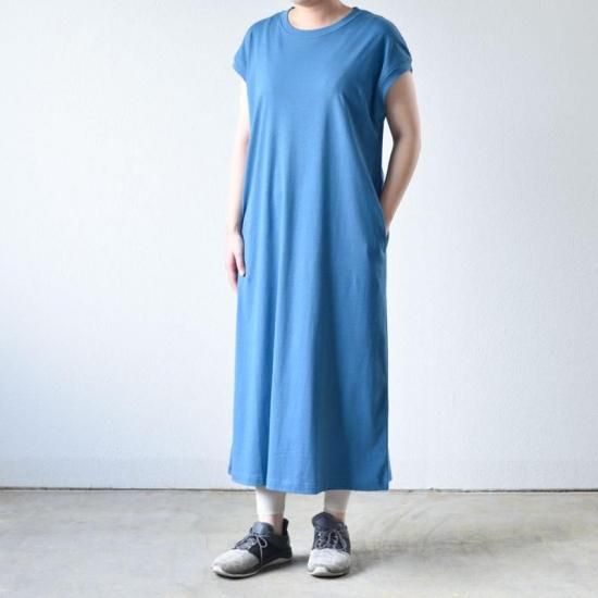 yohaku ヨハク　七分袖ワンピース　F ネイビー ALL - yohakuの公式通販サイトです。