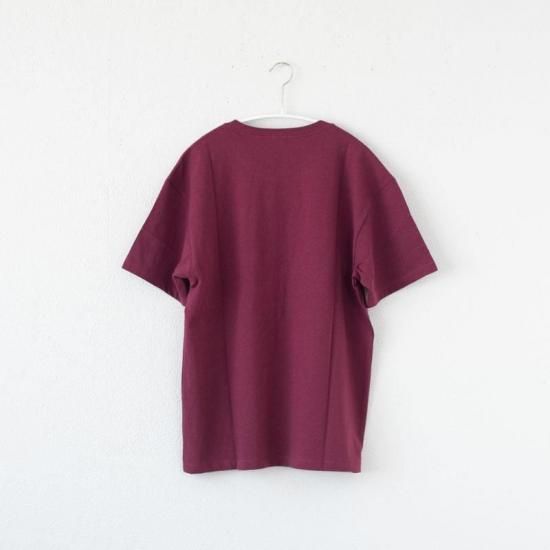 【最終価格・美品✨】PLEATSPLEASEトップスシャツ ボルドーバーガンディ 種から作ったTシャツ red leaf （ボルドー）限定色 - yohakuの公式通販