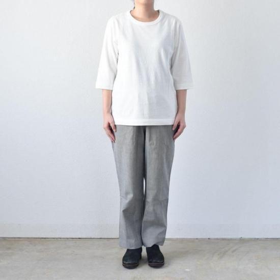 備後節織 ストレートパンツ 大名縞（墨）（普通地） - yohakuの公式