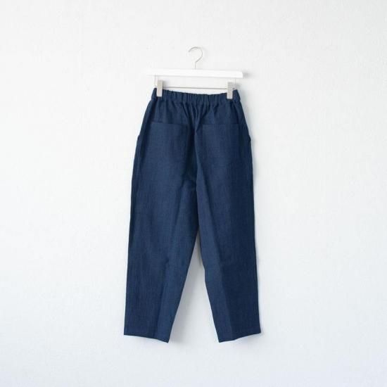 備後節織　テーパードパンツ　yohaku 備後節織 テーパードパンツ 生成（厚地） - yohakuの公式通販