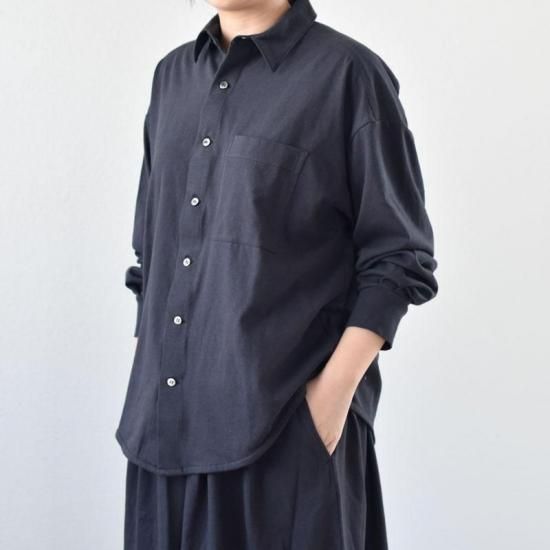 希少】Stone コットン ツイル オーバーフィットシャツ 希少】Stone