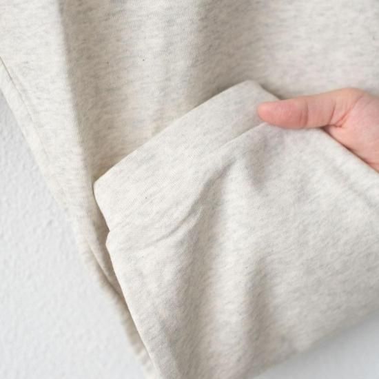 ドバイパンツ ミニ裏毛素材 オートミール - yohakuの公式通販サイトです