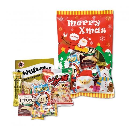 メリークリスマスお菓子7点セット 人気のオリジナルノベルティグッズの制作ならデライトベース