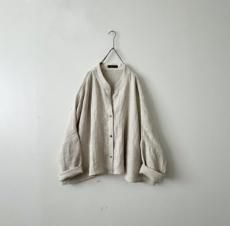 orderrehellinen<Br>cut  big   blouse  / herringbone  