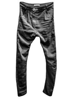 <img class='new_mark_img1' src='https://img.shop-pro.jp/img/new/icons8.gif' style='border:none;display:inline;margin:0px;padding:0px;width:auto;' />Black Thirty Pieces Irregular Cut Stretch Denim Pants