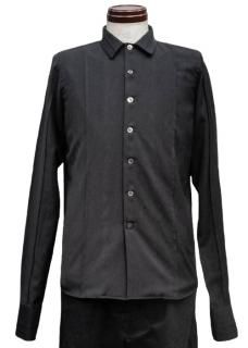 <img class='new_mark_img1' src='https://img.shop-pro.jp/img/new/icons8.gif' style='border:none;display:inline;margin:0px;padding:0px;width:auto;' />Straight Cut Water Repellent Shirt - Black