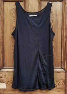 <img class='new_mark_img1' src='https://img.shop-pro.jp/img/new/icons8.gif' style='border:none;display:inline;margin:0px;padding:0px;width:auto;' />Golden Ratio Supima Micro Gauze Rib Tank Top - Black