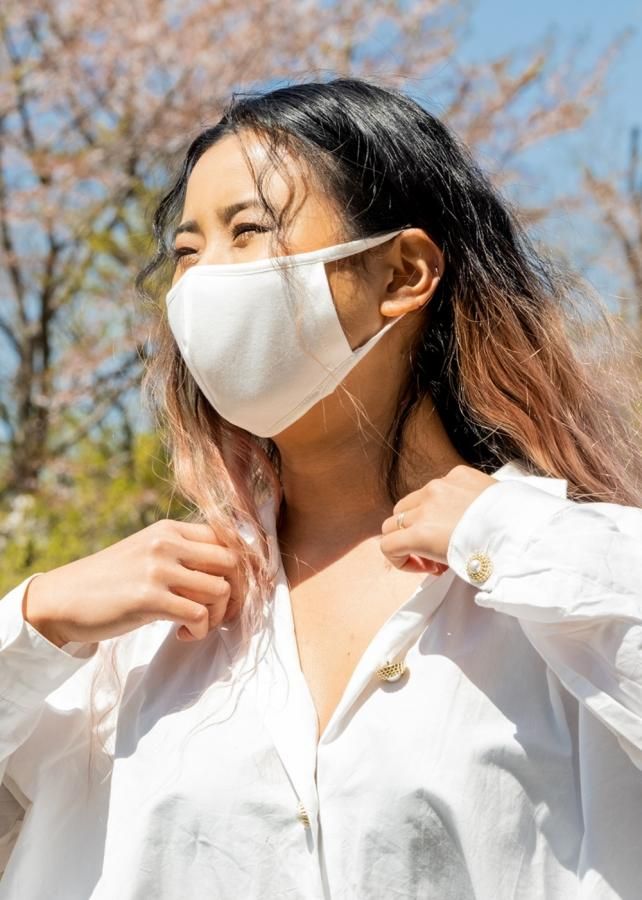 10枚 繰り返し洗って使えるマスク 和紙3D立体無縫 泉大津 泉州産】洗える！蒸れない和紙のマスク《裏地メッシュで空気が