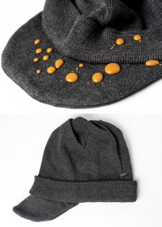 <img class='new_mark_img1' src='https://img.shop-pro.jp/img/new/icons14.gif' style='border:none;display:inline;margin:0px;padding:0px;width:auto;' />Zero Water-repellent Japanesepaper Knit Cap - Gray