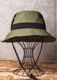 <img class='new_mark_img1' src='https://img.shop-pro.jp/img/new/icons14.gif' style='border:none;display:inline;margin:0px;padding:0px;width:auto;' />Zero Water-repellent Packable Bucket Hat - Khaki