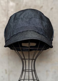 <img class='new_mark_img1' src='https://img.shop-pro.jp/img/new/icons14.gif' style='border:none;display:inline;margin:0px;padding:0px;width:auto;' />Zero Water-repellent Packable Denim Casquette - Black