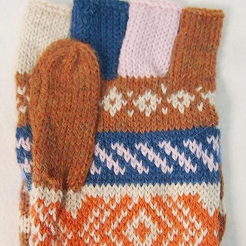アルパカ ミトン手袋｜Nazca Design