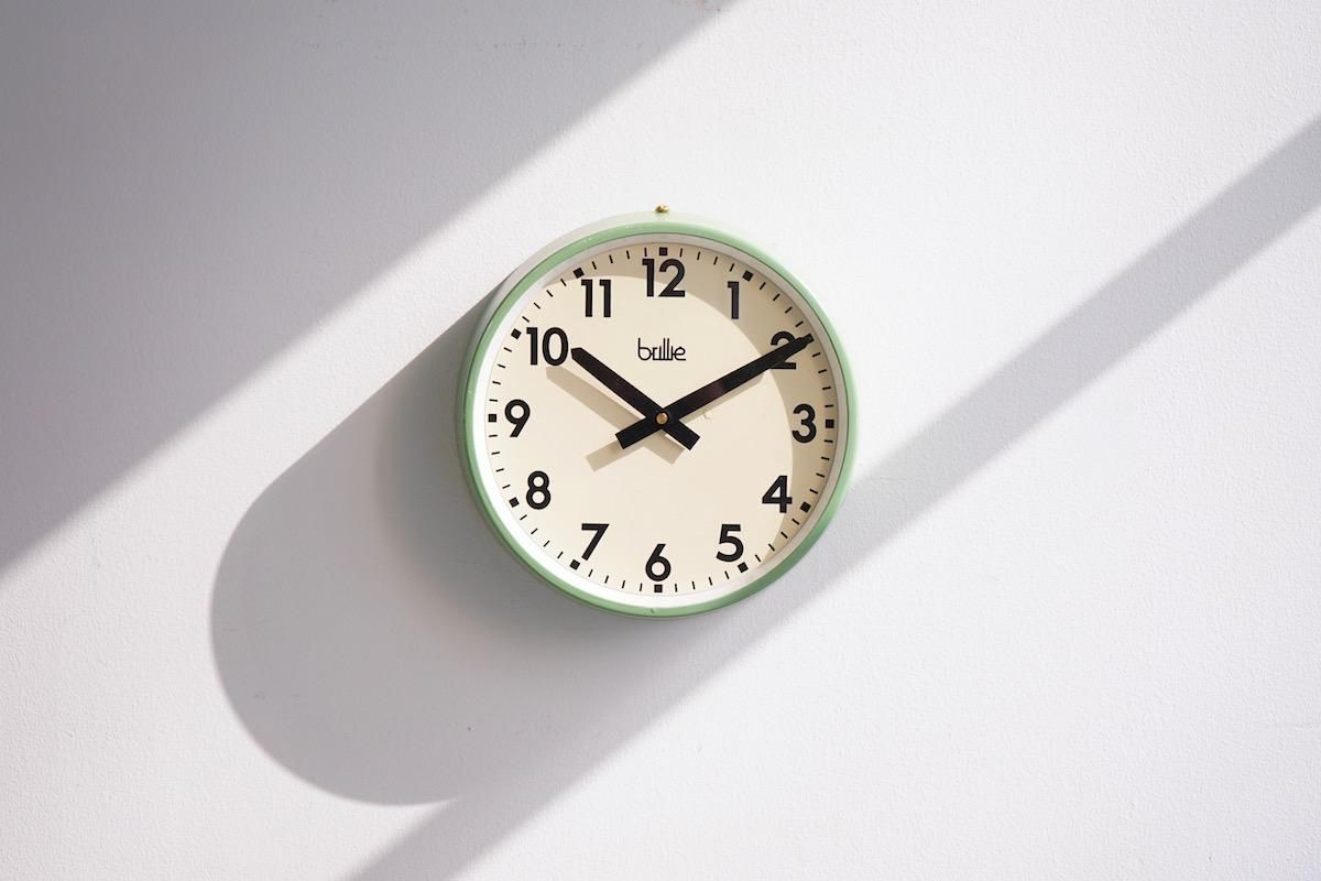 フランス BRILLIE 大型CLOCK 壁掛け時計