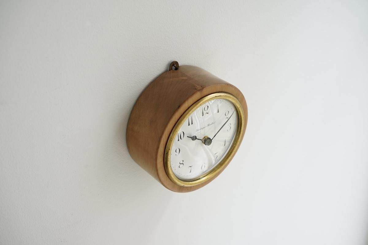 フランス BRILLIE 大型CLOCK 壁掛け時計