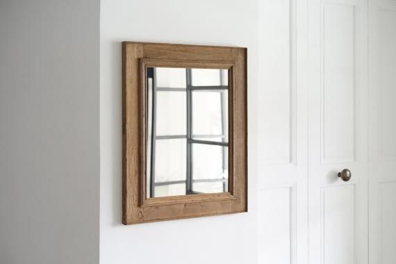 French Oak Mirror