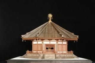小林工芸　1/50法隆寺夢殿　ジオラマ　小林工芸　ウッディージョー　2 1/150 法隆寺 夢殿 – ウッディジョー
