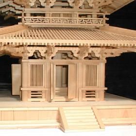 1/40法隆寺五重塔構造モデル - 小林工芸 1/40法隆寺五重塔構造モデル - 小林工芸