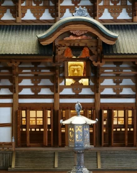 1/180東大寺大仏殿（屋久杉） - 小林工芸