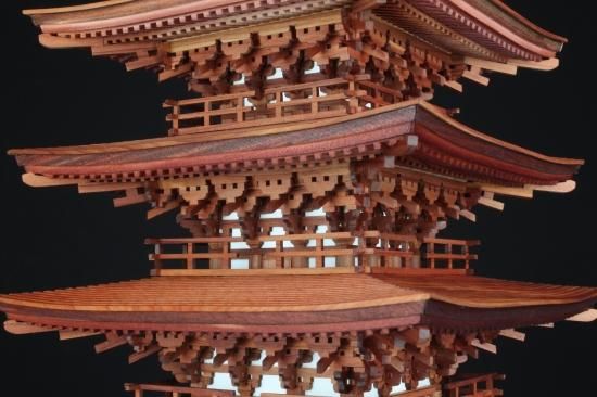 1/36室生寺五重塔 - 小林工芸 1/36室生寺五重塔 - 小林工芸