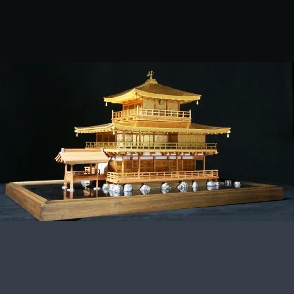 Kinkaku-ji model front view