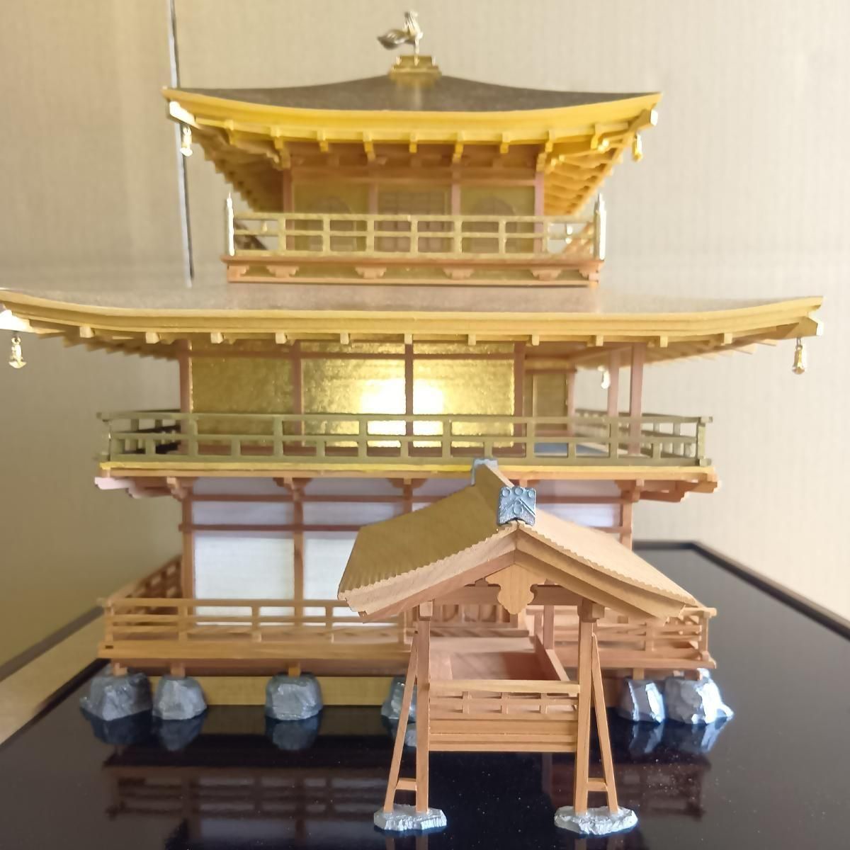 Kinkaku-ji model perspective view