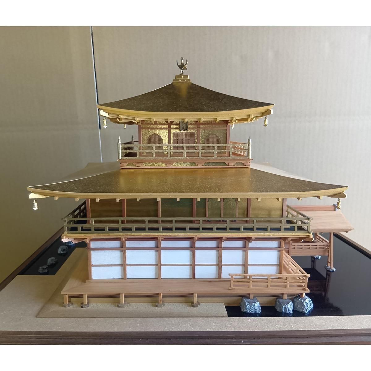 Kinkaku-ji model side view