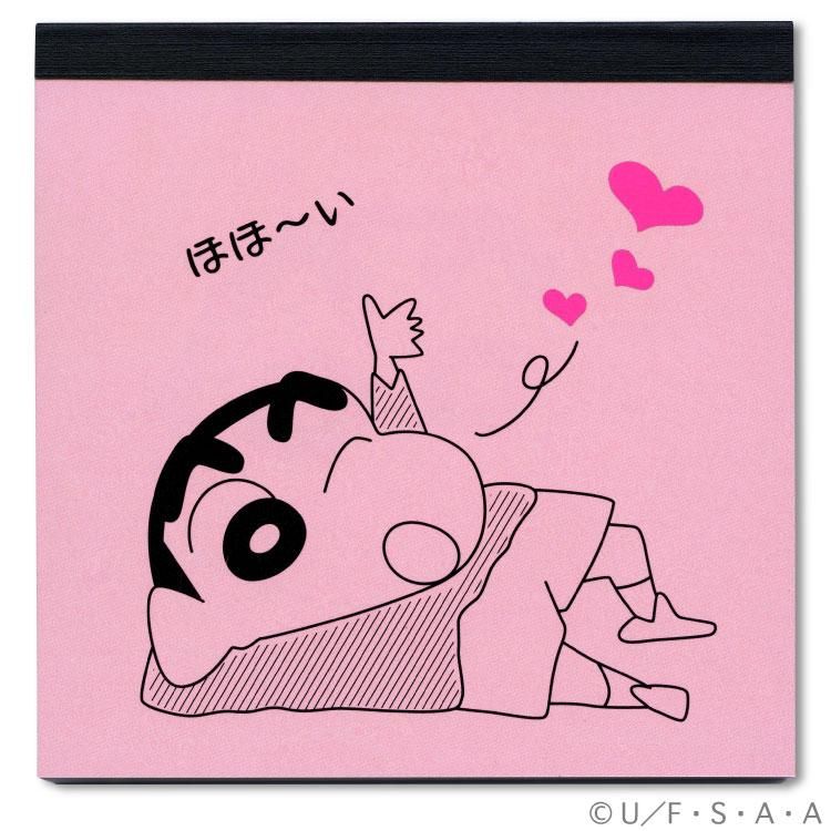 クレヨンしんちゃんメモパッド しんちゃんハート C12 Ars 90