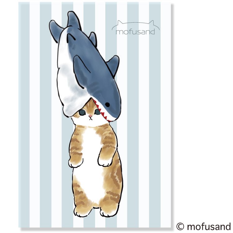 猫 ほんわか ゆるイラスト ポストカード