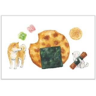 村田なつか「しばいぬとおやつ」ポストカードなどの通販 村田なつか「しばいぬとおやつ」ポストカードなどの通販