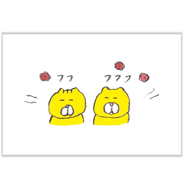 今井杏 複製原画 サイン イラスト入り くまいぬ くまいぬといろいろ生き物 - Anne Imai / 今井杏