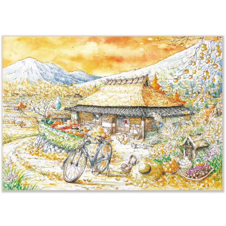 ギュスターヴ・クールベ　油彩　肉筆『山道風景』表サイン　F12号　額無/f204