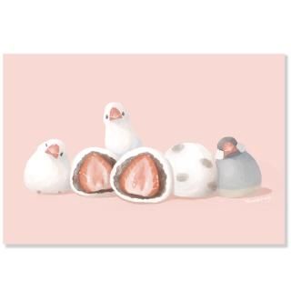 文鳥ポストカード H04-PZ-77