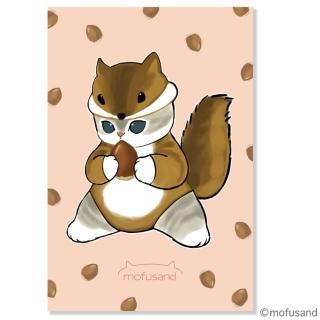 水彩画 リスのひょっこりはん リスの水彩画 | 素人が描く細密画 nakasi-