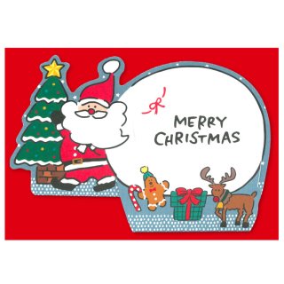 クリスマスポップアップカードCMG-599