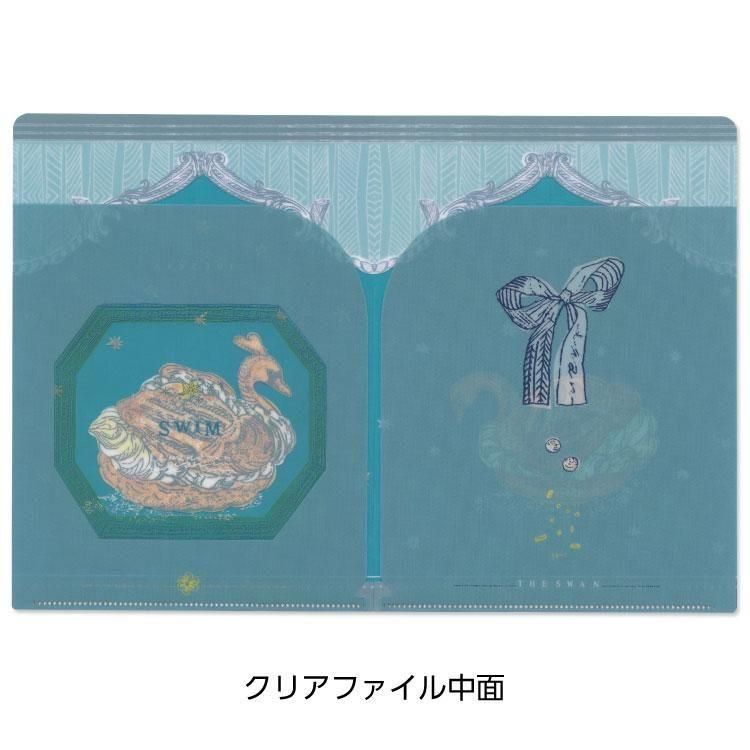 いのうえ彩 A5クリアファイル スワンシュー L06-AAF-70