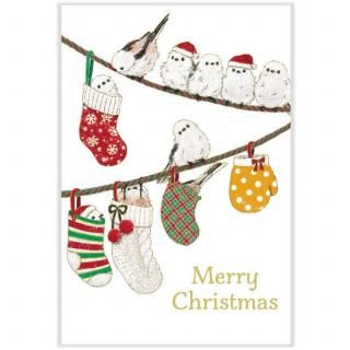 茜ことこクリスマスポストカード ねこ CMP-414