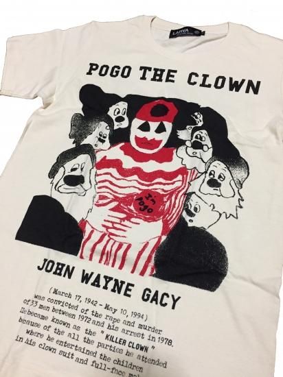 JOHN WAYNE GACY(ジョン・ウェイン・ゲイシー) T-shitrs JOHN WAYNE GACY(ジョン・ウェイン・ゲイシー) T-shitrs