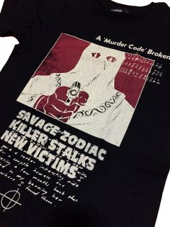 ZODIAC KILLER(ǥå顼)T-shirts/black BODY 