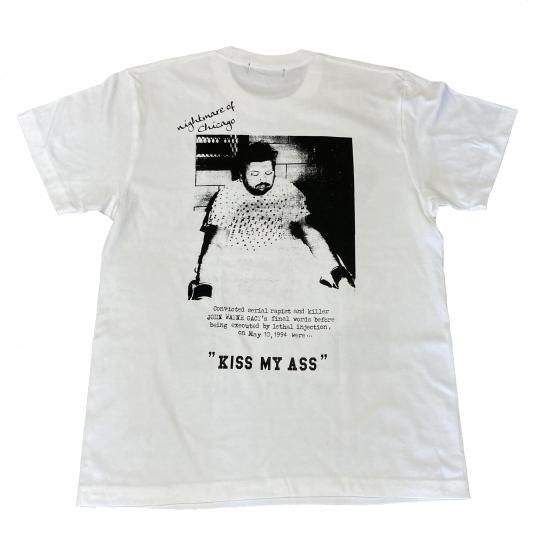 JOHN WAYNE GACY(ジョン・ウェイン・ゲイシー) T-shitrs /White JOHN WAYNE GACY(ジョン・ウェイン・ゲイシー) T-shitrs /White