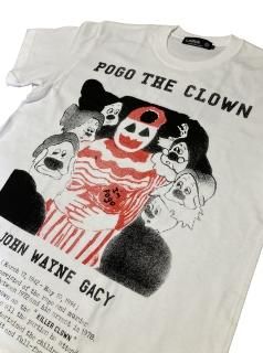 <img class='new_mark_img1' src='https://img.shop-pro.jp/img/new/icons55.gif' style='border:none;display:inline;margin:0px;padding:0px;width:auto;' />JOHN WAYNE GACY(󡦥󡦥 T-shitrs /White BODY
