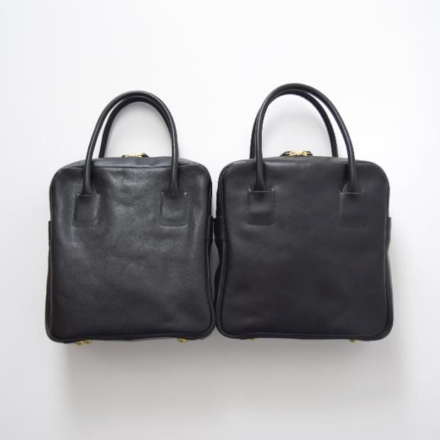 pick up! square mini boston -shrink black- - Ense Online Shop