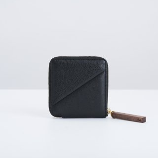 wood zipper wallet