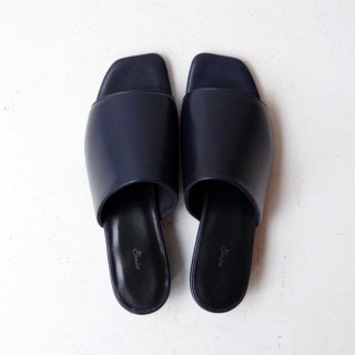 Ense × DELMONACO sandal -navy-