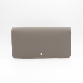 rubber touch long wallet