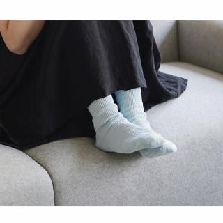 Linen Ribbed Socks