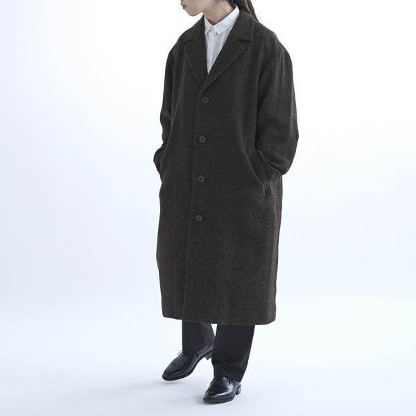MOON社製 Unisex Coat | 1/9シェットランドウール素材 - Ense