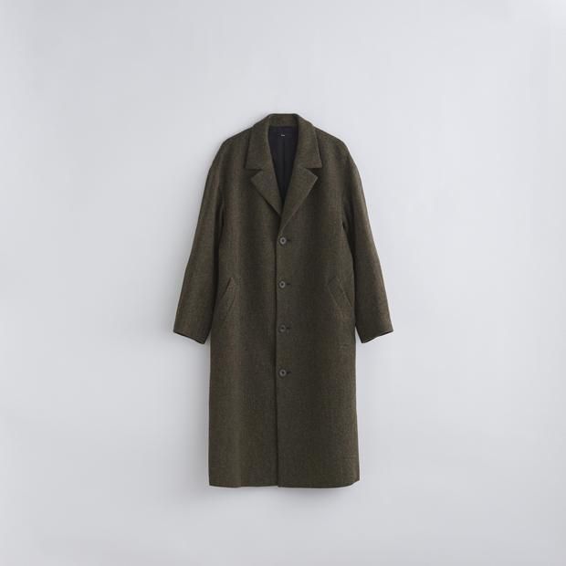 MOON社製 Unisex Coat | 1/9シェットランドウール素材 - Ense