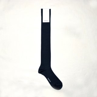 Silk Ribbed High Socks