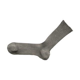 Linen Ribbed Socks（M）