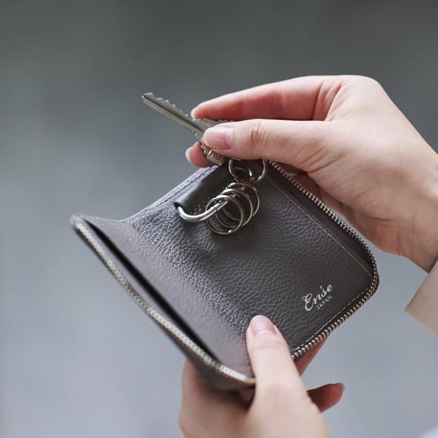 Wood Zipper Key Case | キーケース - Ense Online Shop